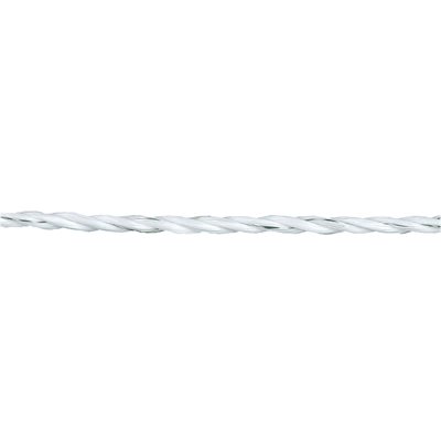 Electric white rope 4mm x 200 m