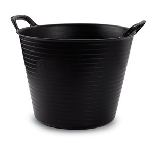 42L black flex tub 